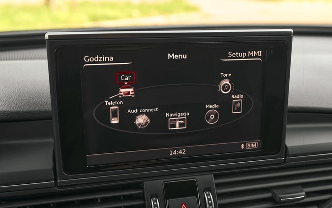 Audi A6 cena 96700 przebieg: 193000, rok produkcji 2018 z Płock małe 781